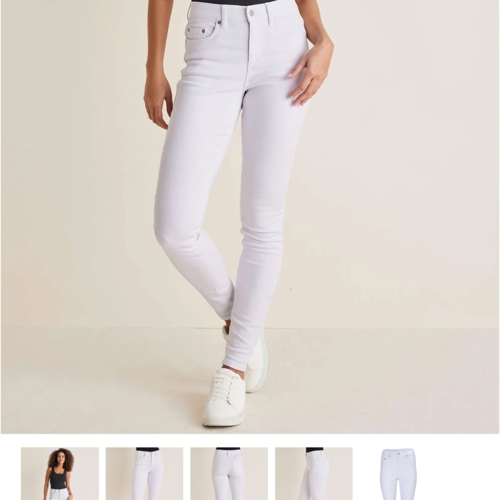 VENUS Women's Skinny Jeans - White